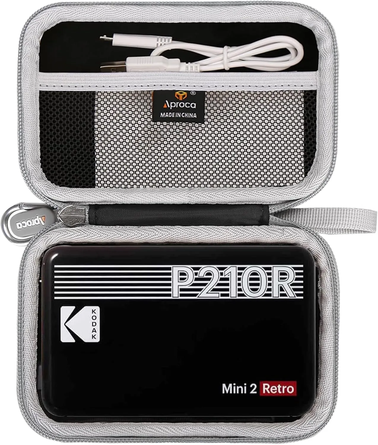 Aproca Hard Travel Storage Case, for Kodak Mini Shot 2 Retro/Mini 2 Retro Instant Digital Camera and Photo Printer