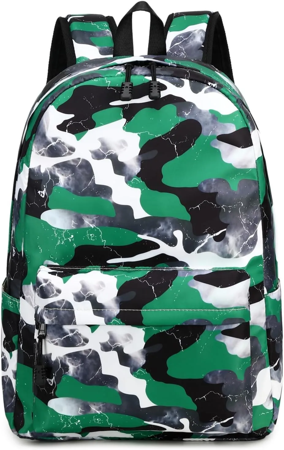 Backpack for Boys Elementary Bookbags Durable Lightweight Teenager Student School Bags Travel Waterproof (5-Green)