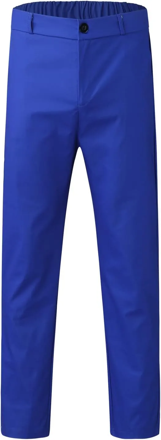 BIFUTON Dress Pants for Men, Mens Pants Slim Fit Solid Color Skinny Trousers Classic Dress Business Wedding Party Dress Pants