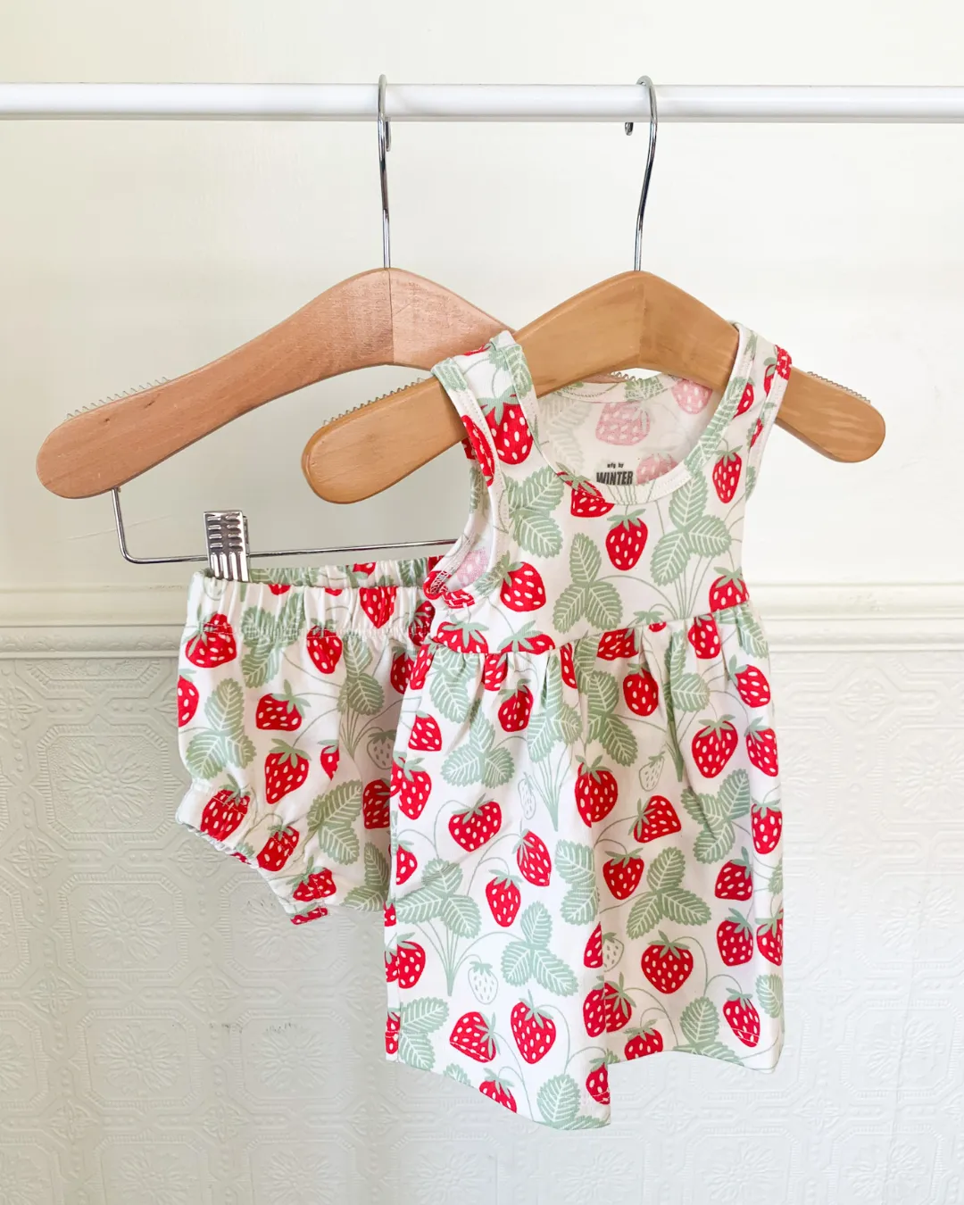 Bloomers, Strawberries Red & Green