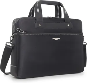 Business Document Bag with Laptop Compartment, Durable Laptop Travel Bag, Waterproof Document Briefcase for Business