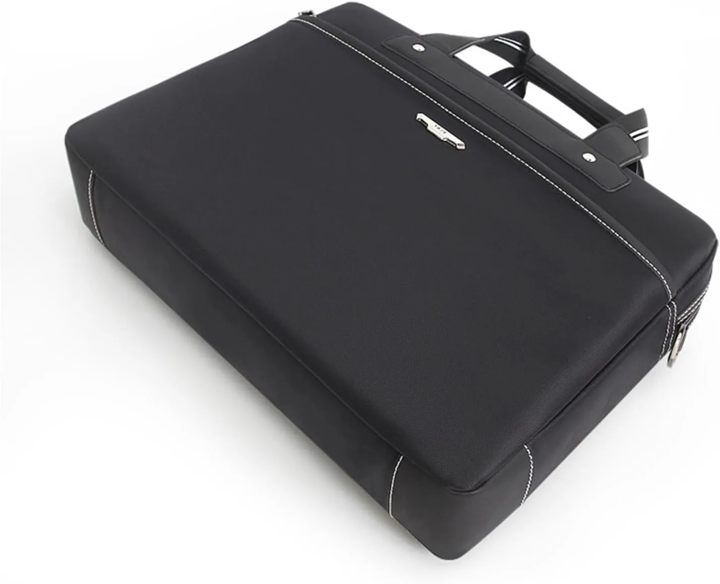 Business Document Bag with Laptop Compartment, Durable Laptop Travel Bag, Waterproof Document Briefcase for Business