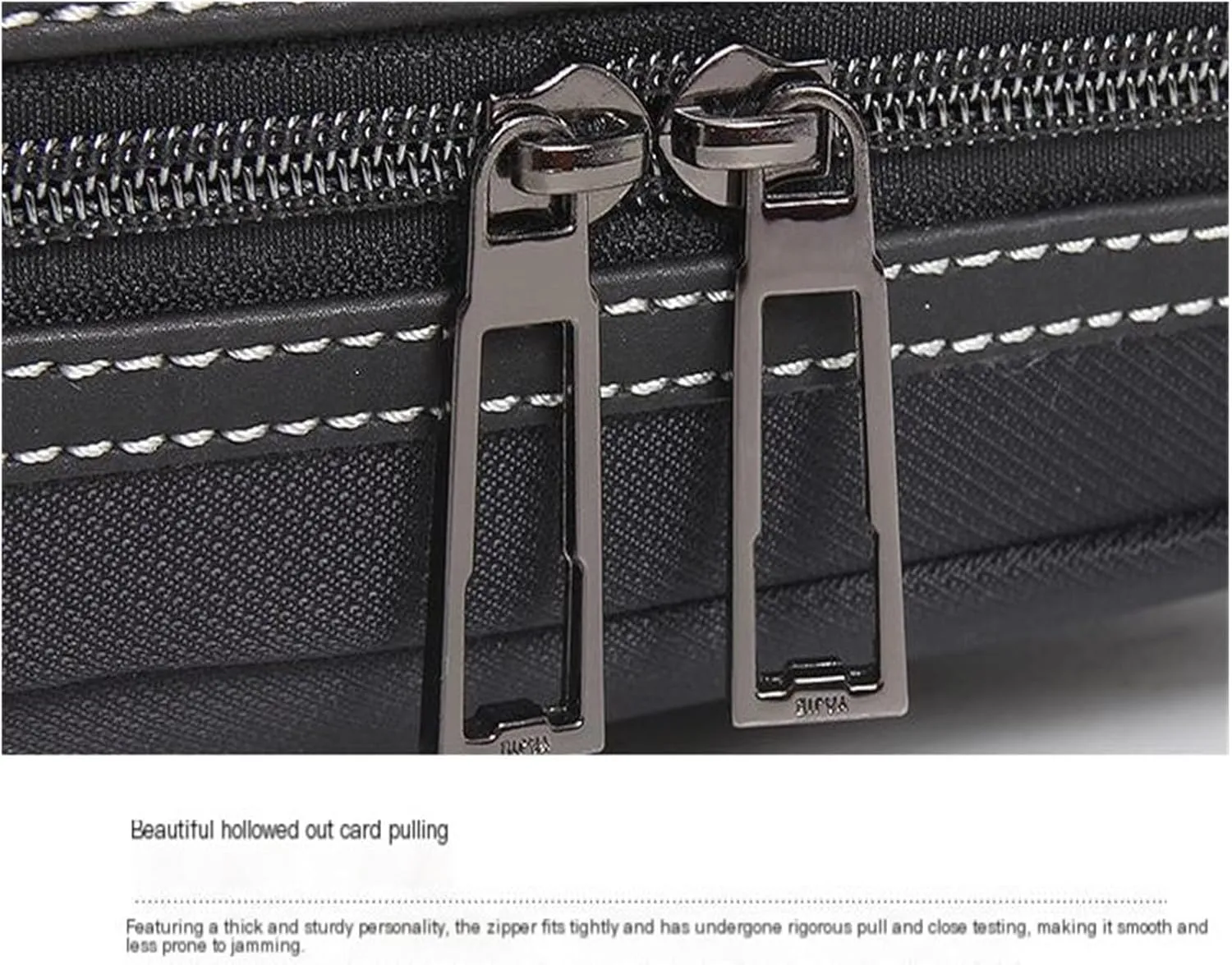 Business Document Bag with Laptop Compartment, Durable Laptop Travel Bag, Waterproof Document Briefcase for Business
