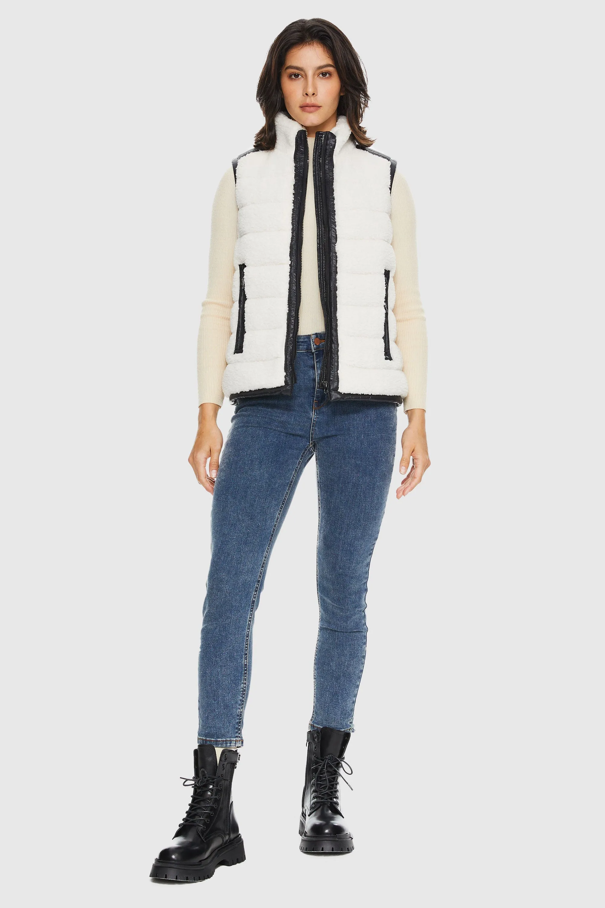 Casual Fleece Down Vest