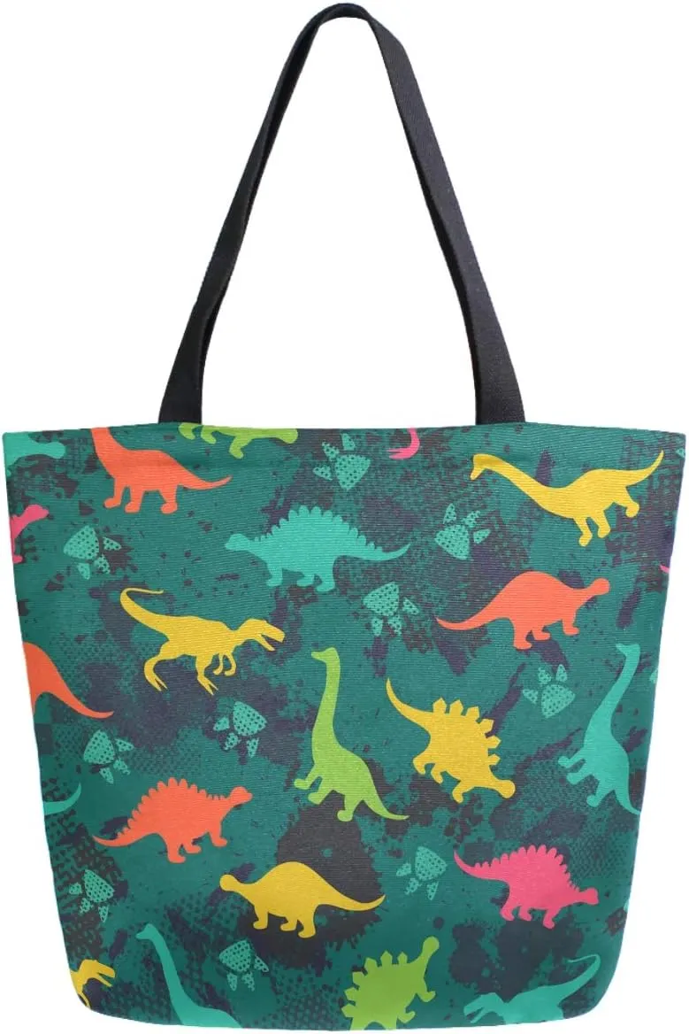 Chic Cute Fashion Style Pattern Extra Large Shoulder Tote Bag for Beach Travel Weekender Gym Grocery Shopping
