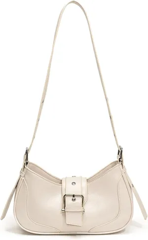 CHIC DIARY Shoulder Crossbody Bag for Women Y2K Hobo Handbag Vegan Leather Underarm Purse Retro Crescent Bag