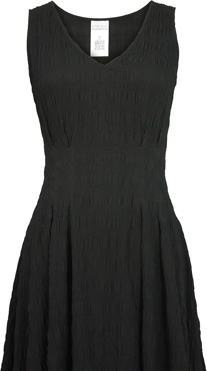 CHIC STAR Womens Jacquard Maxi Dress