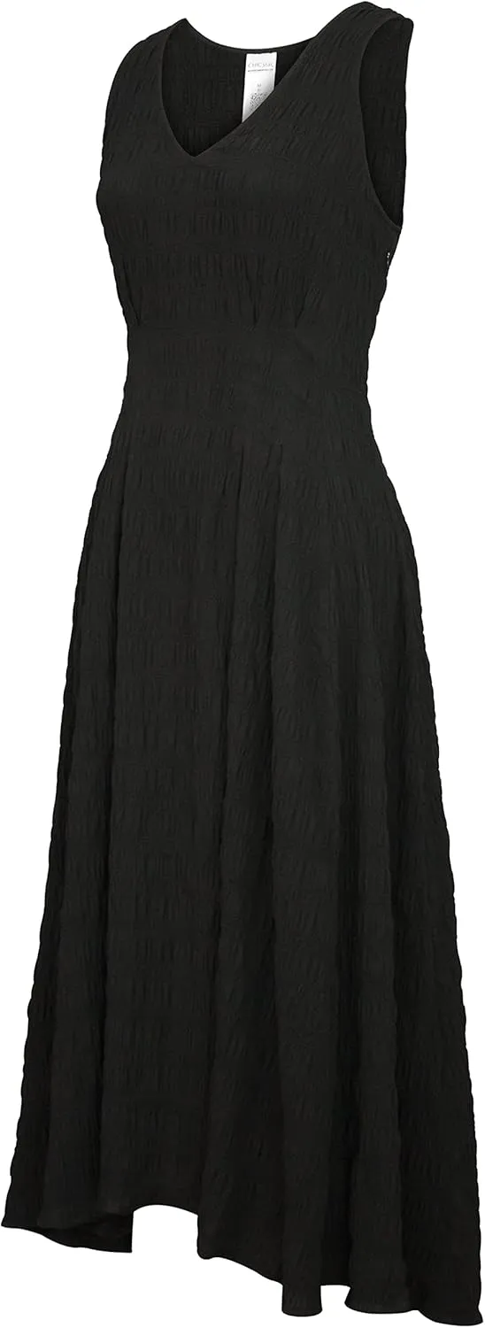 CHIC STAR Womens Jacquard Maxi Dress