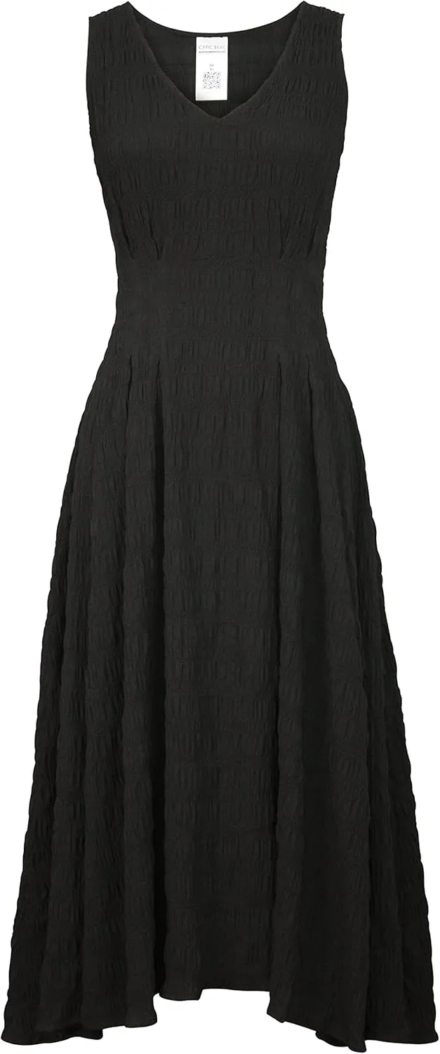 CHIC STAR Womens Jacquard Maxi Dress