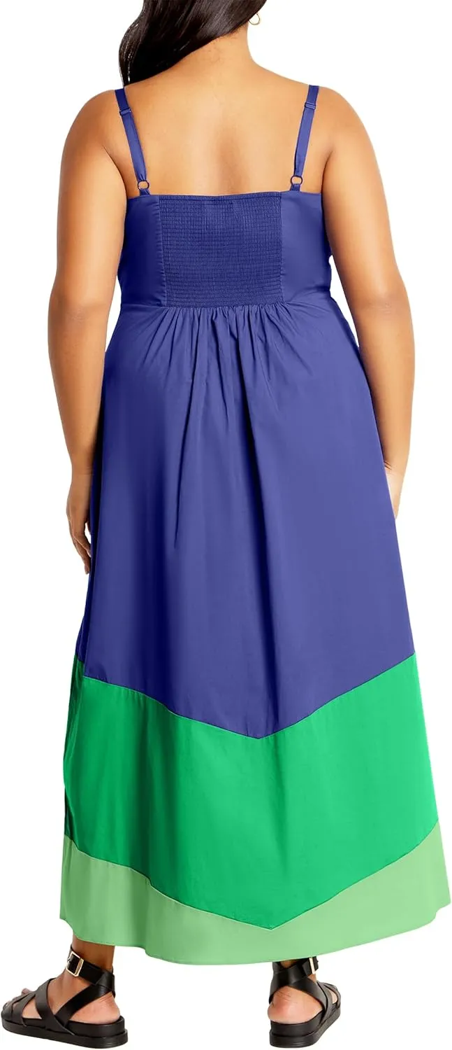 City Chic Women's Citychic Plus Size Maxi Colour Love