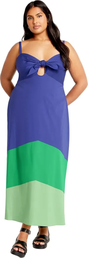 City Chic Women's Citychic Plus Size Maxi Colour Love