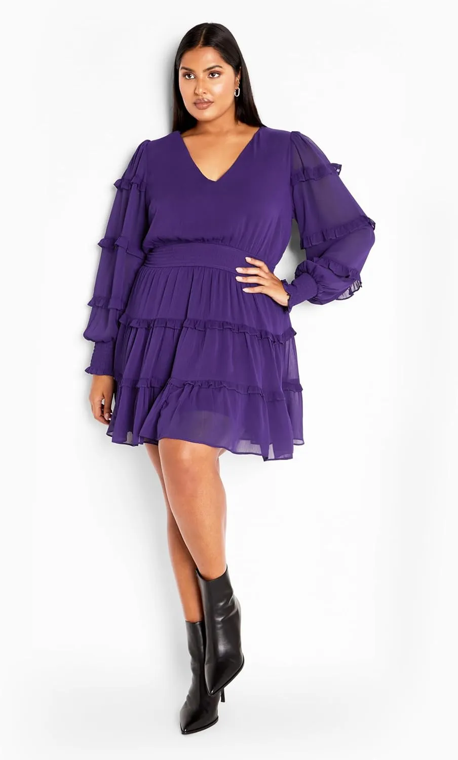 City Chic Women's Dress-Daisy May