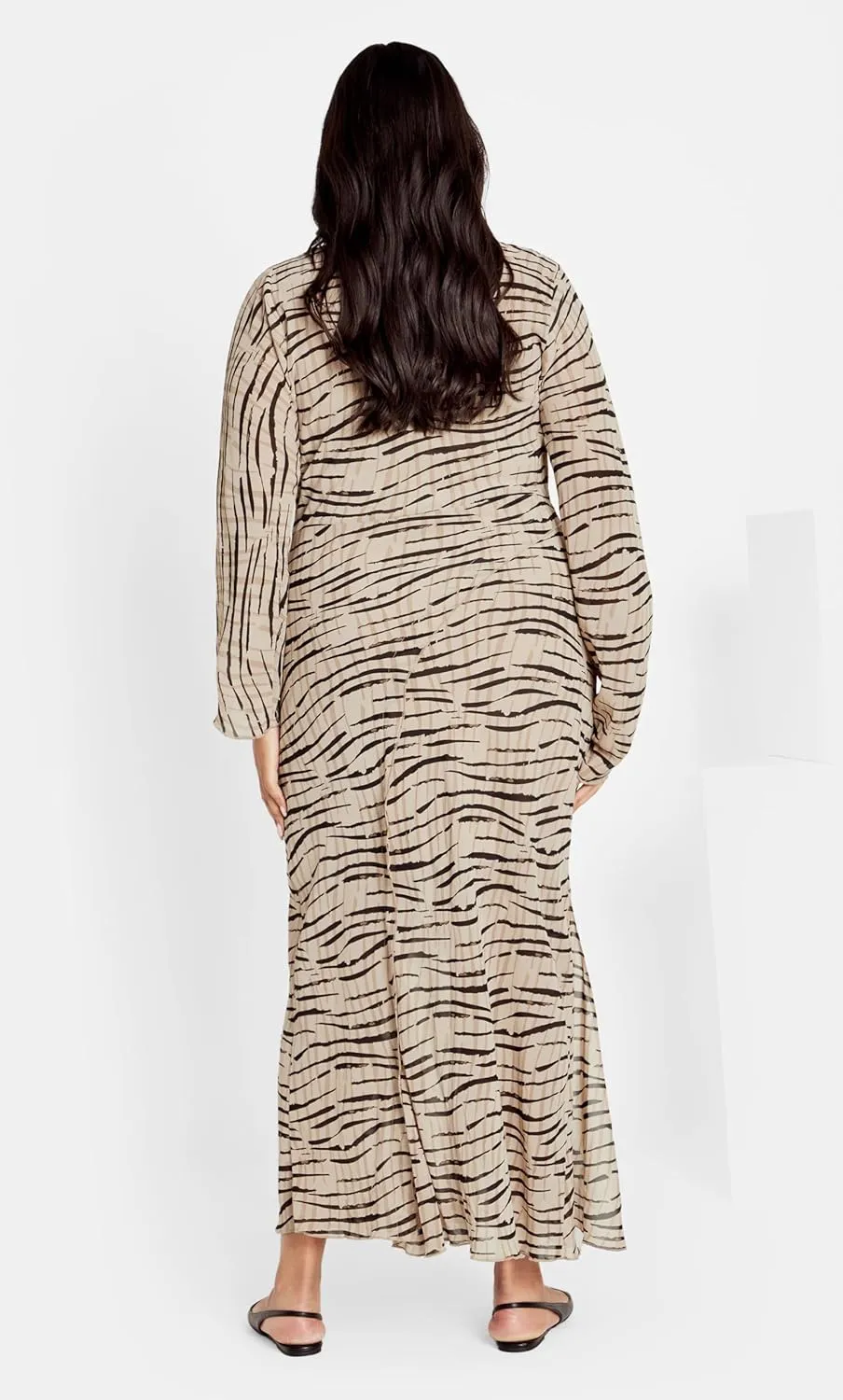 City Chic Women's Plus Size Anthea Print Maxi Dress
