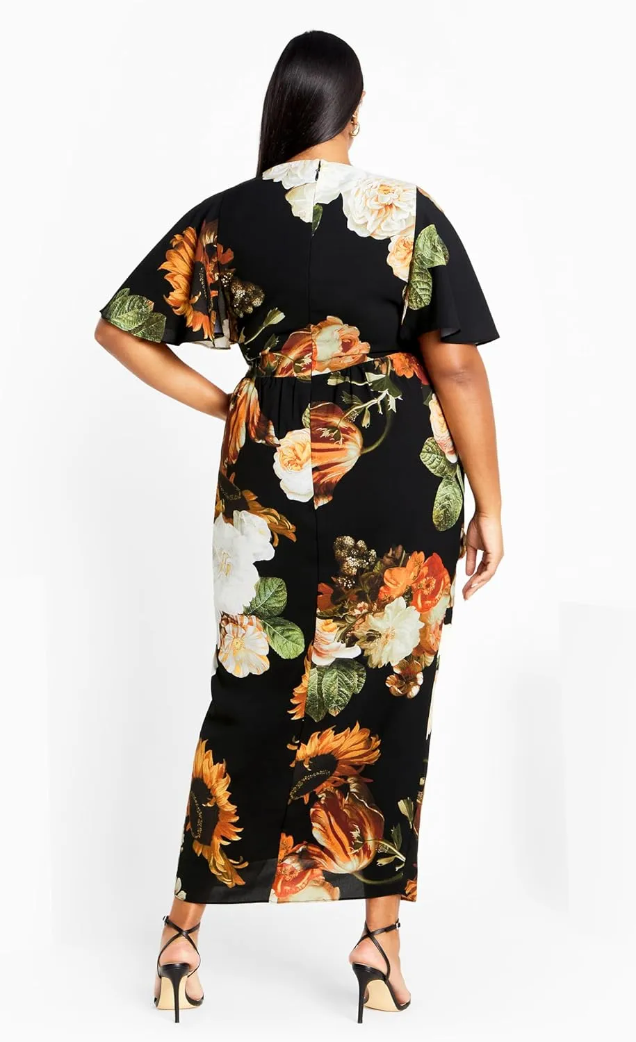 City Chic Women's Plus Size Dress - Braelynn Print Maxi