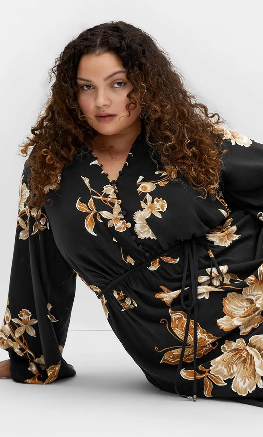 City Chic Women's Plus Size Dress - Love at First Sight Maxi
