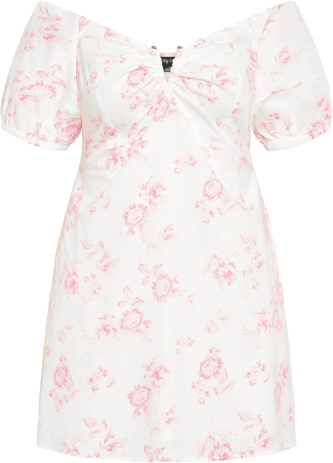 City Chic Women's Plus Size Dress - Martine Print