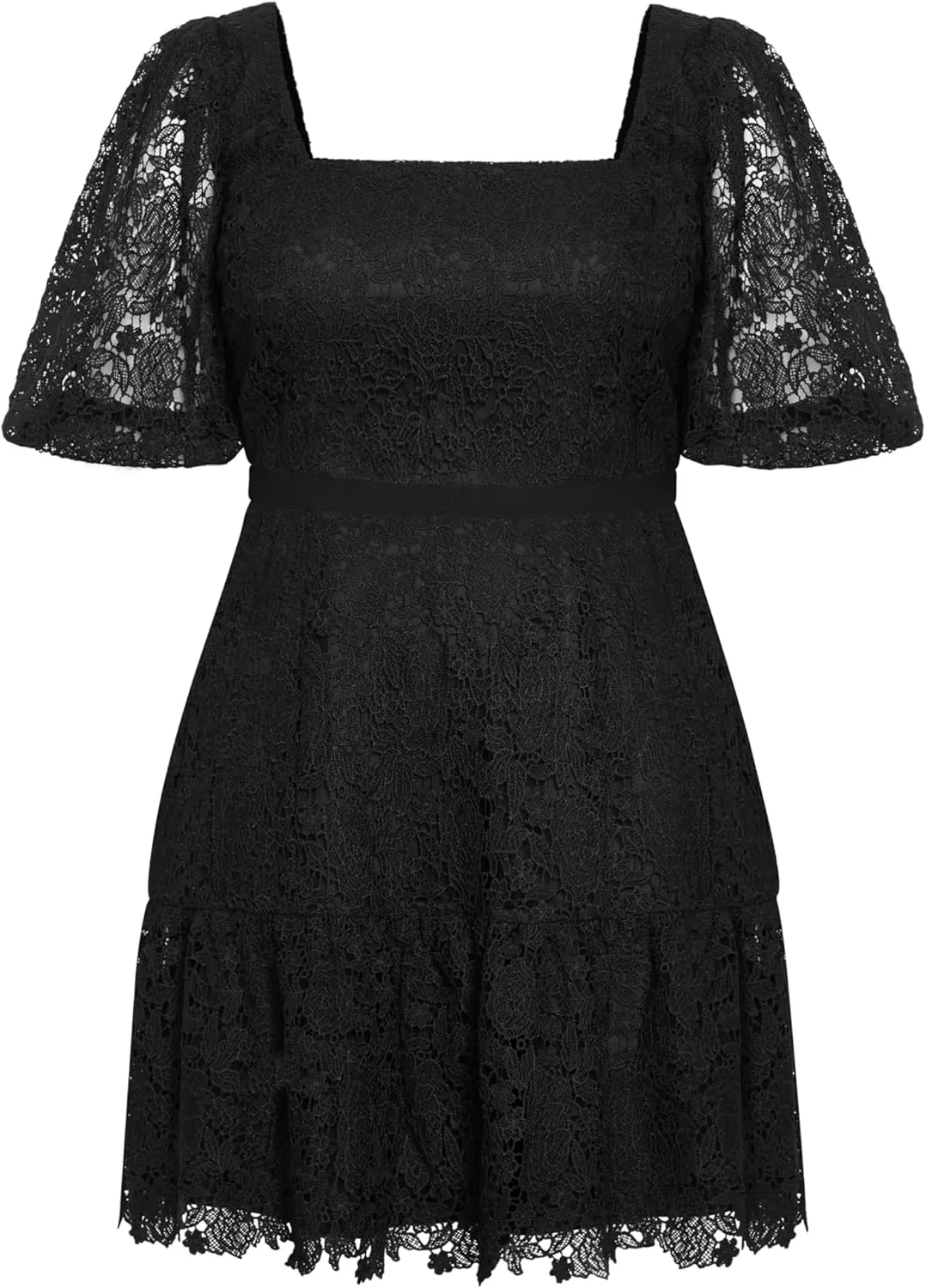 City Chic Women's Plus Size Dress-Priscilla Lace