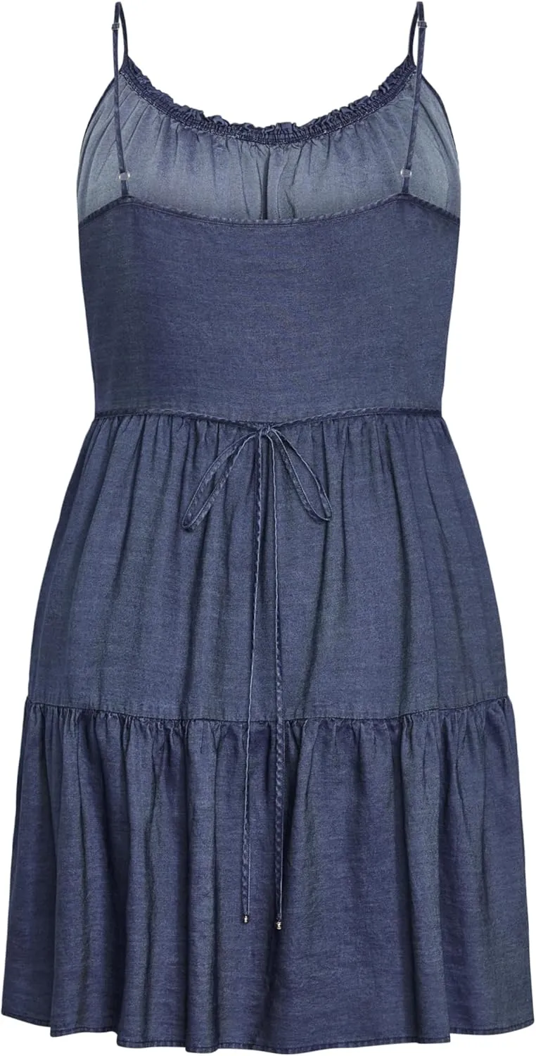 City Chic Women's Plus Size Dress - Sweet Tiers Mini