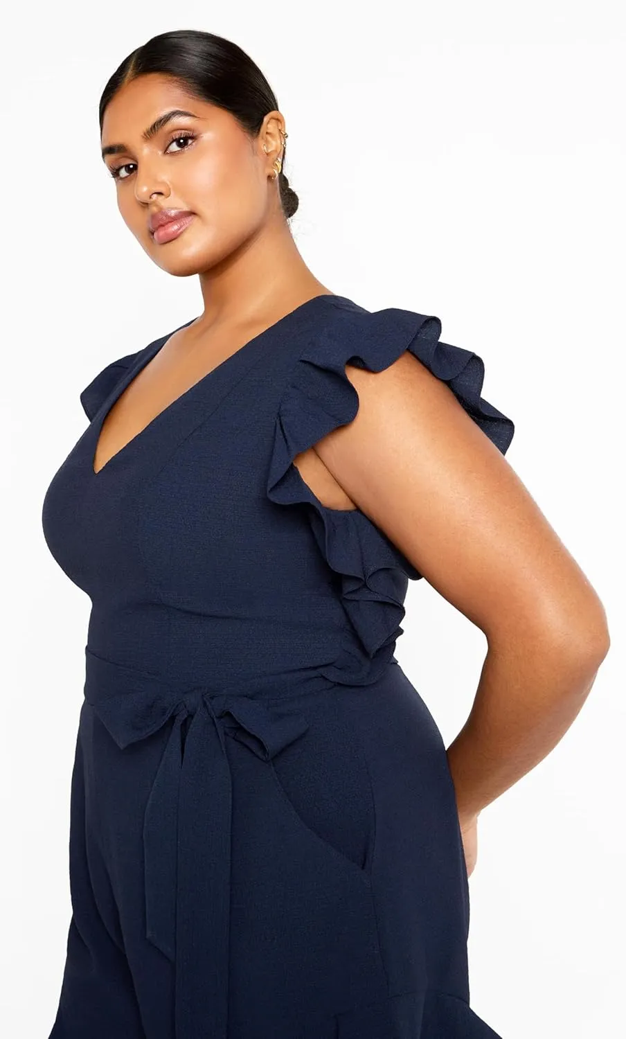 City Chic Women's Plus Size Fee Playsuit