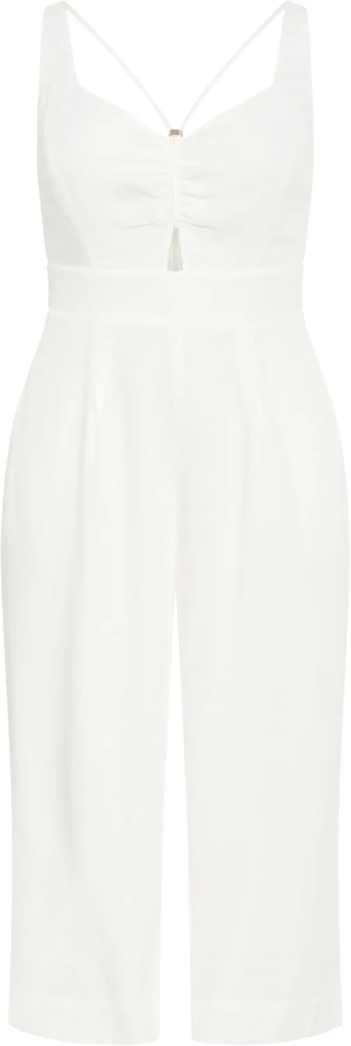 City Chic Women's Plus Size Jumpsuit - Ryann Wide Leg