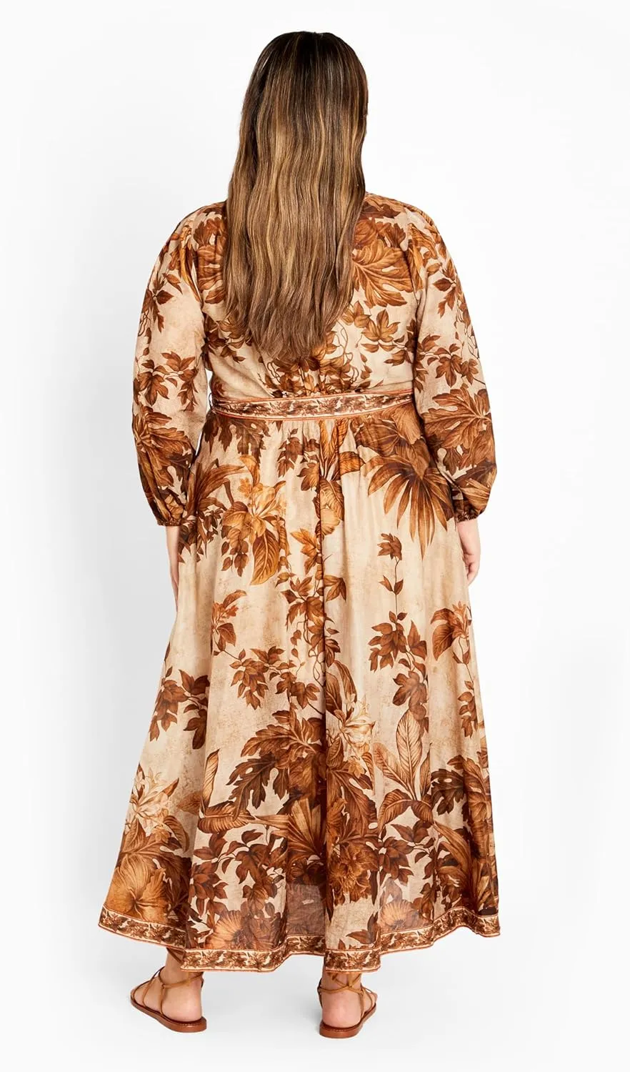 City Chic Women's Plus Size Maddie Wrap Maxi Dress