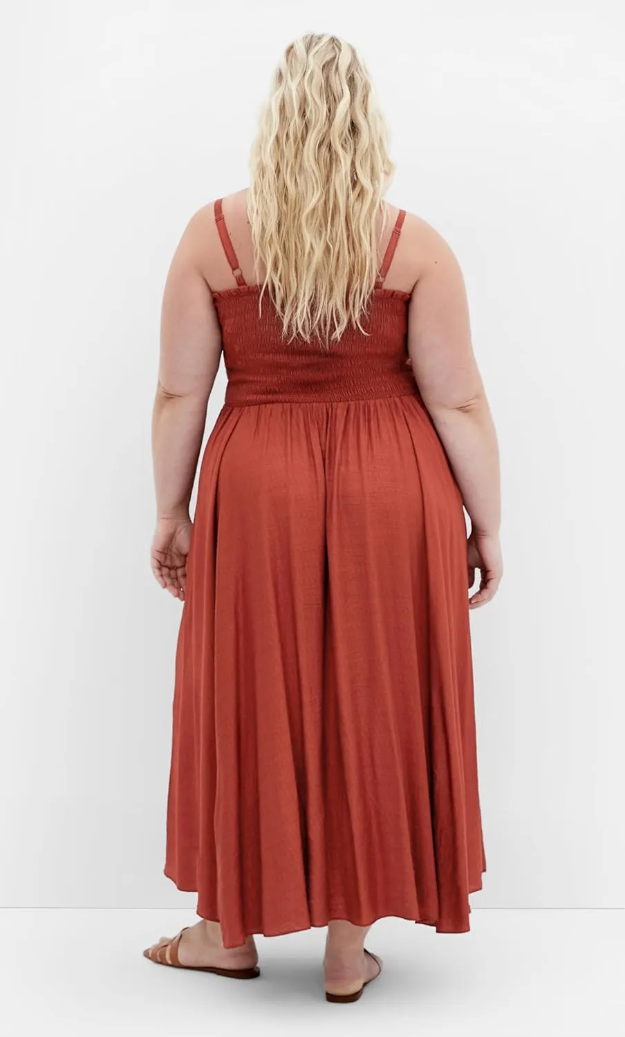 City Chic Women's Plus Size Maxi Dress - Maui Shirred