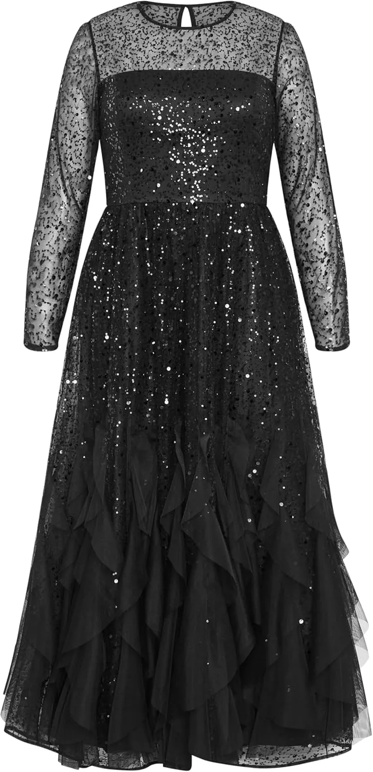 City Chic Women's Plus Size Maxi Dress - Radiant