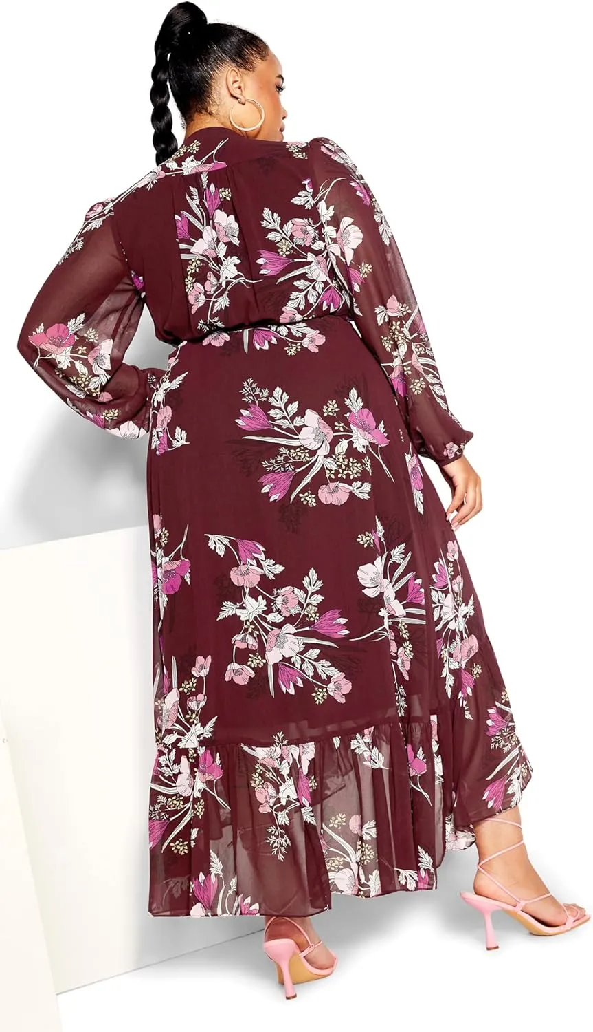 CITY CHIC Women's Samara Maxi Dress