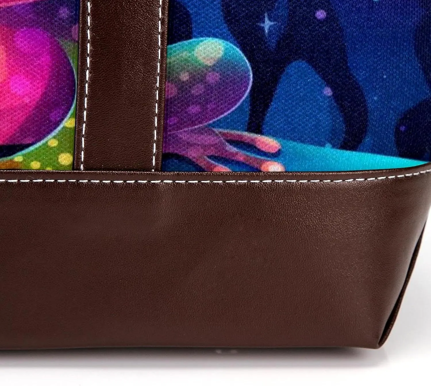 Colored Frog-1167 Shoulder Purses for Women Large Soft Washed Leather Purses and Durable Handbags