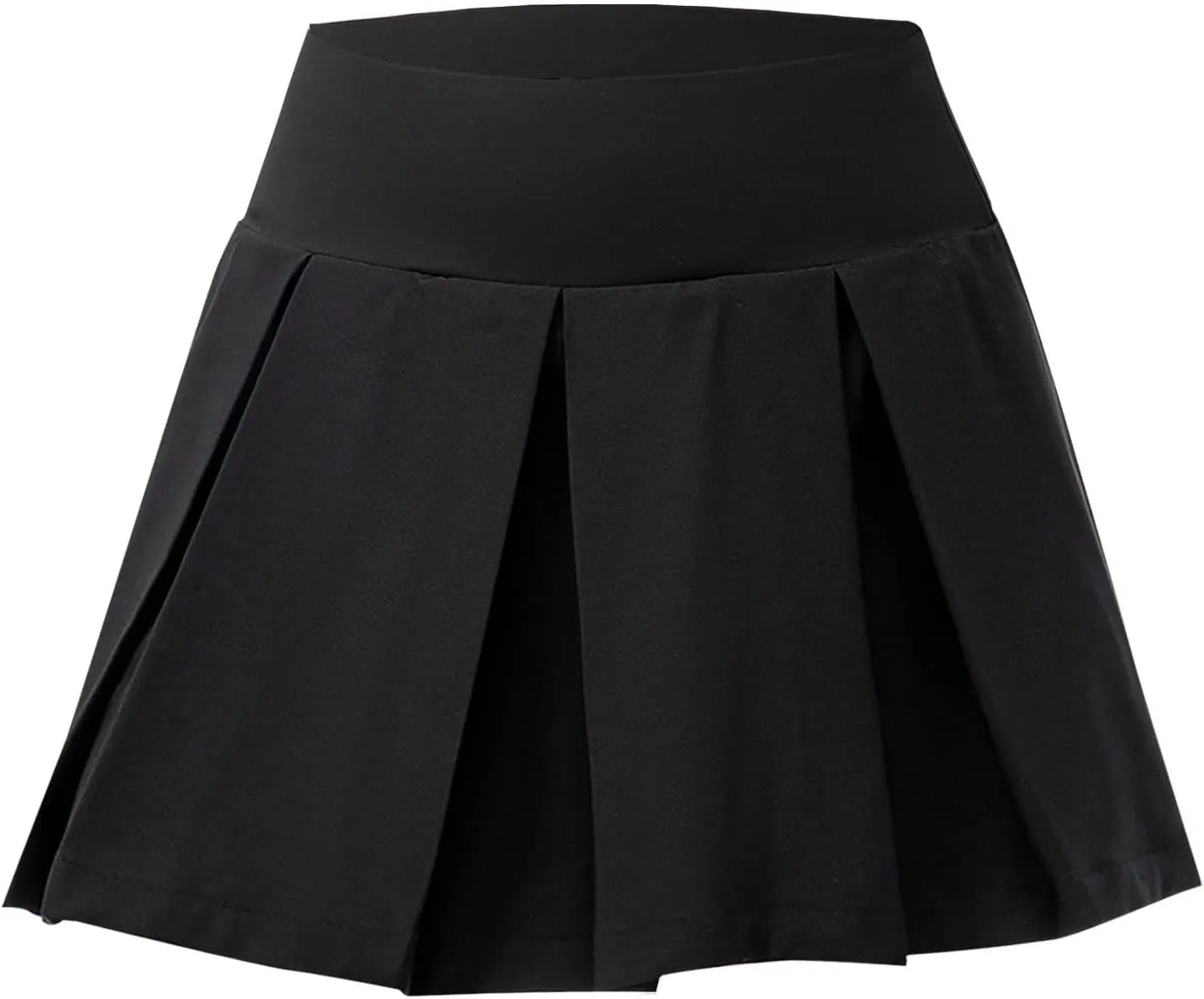 cooki Pleated Skirts for Women High Waist A-Line Tennis Skirt Women's Casual Stretchy Flared Pleated Mini Skirts