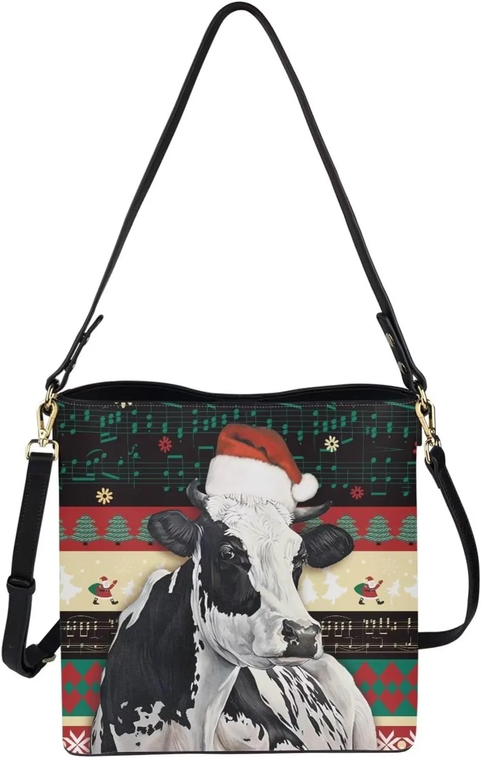 Crossbody Bag Women Leather Tote Purse Chic Messenger Bag Shopper Shoulder Handbags Phone Passport Organizer