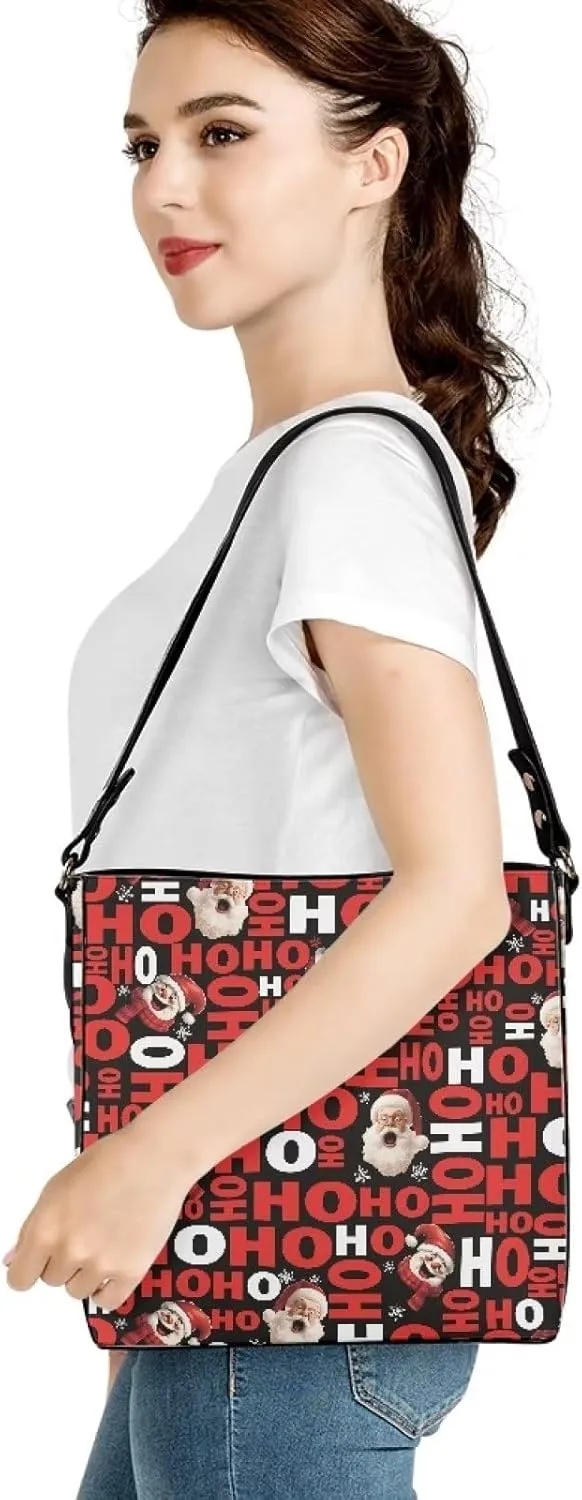 Crossbody Bag Women Leather Tote Purse Chic Messenger Bag Shopper Shoulder Handbags Phone Passport Organizer