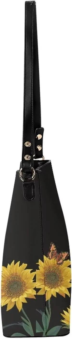 Crossbody Bag Women Leather Tote Purse Chic Messenger Bag Shopper Shoulder Handbags Phone Passport Organizer