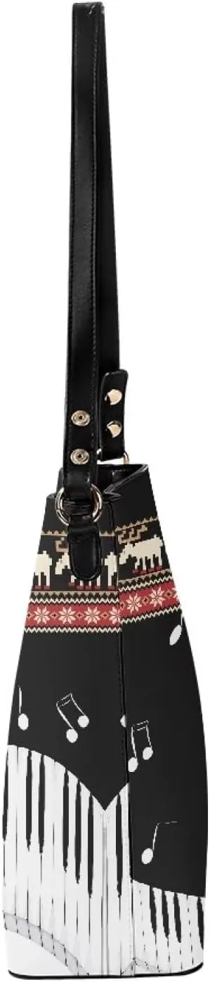 Crossbody Bag Women Leather Tote Purse Chic Messenger Bag Shopper Shoulder Handbags Phone Passport Organizer