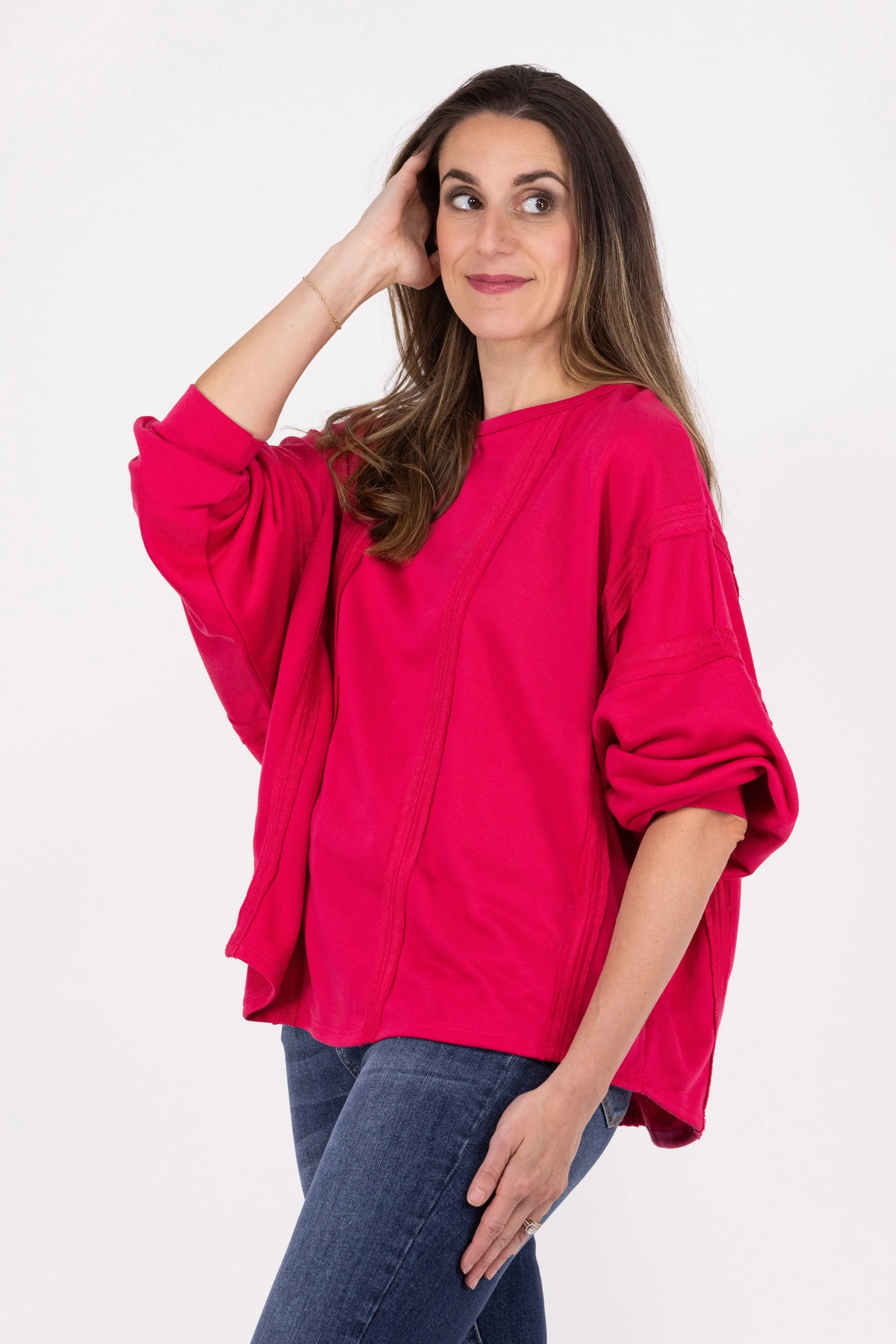 Cute Looks Long Sleeve Top * Final Sale*