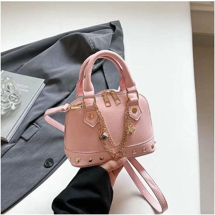 Evening Bag Chic Shoulder Bag, Women's Designer Crossbody PU Leather Y2k Purse for Weddings Parties Trendy Handbag