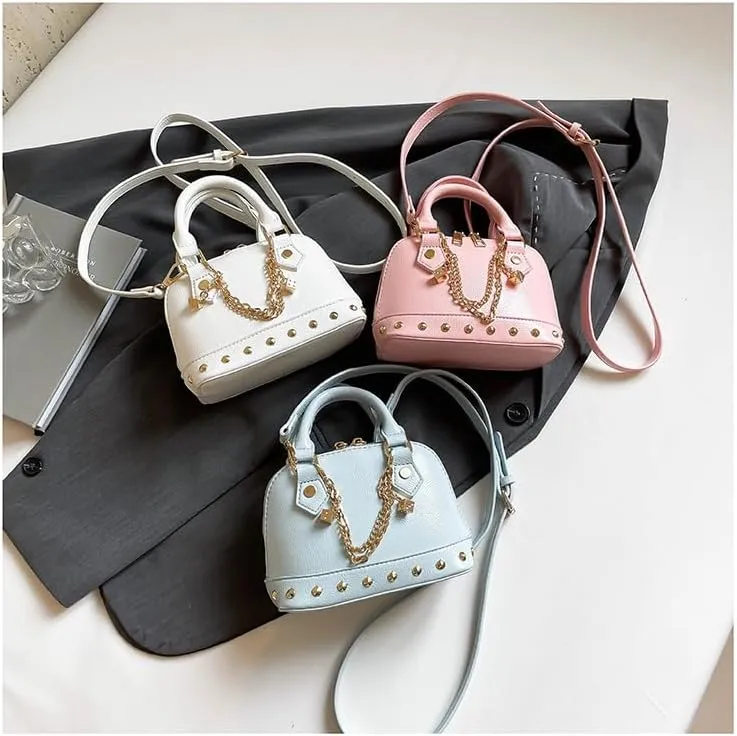 Evening Bag Chic Shoulder Bag, Women's Designer Crossbody PU Leather Y2k Purse for Weddings Parties Trendy Handbag