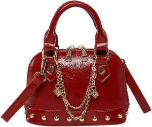 Evening Bag Chic Shoulder Bag, Women's Designer Crossbody PU Leather Y2k Purse for Weddings Parties Trendy Handbag