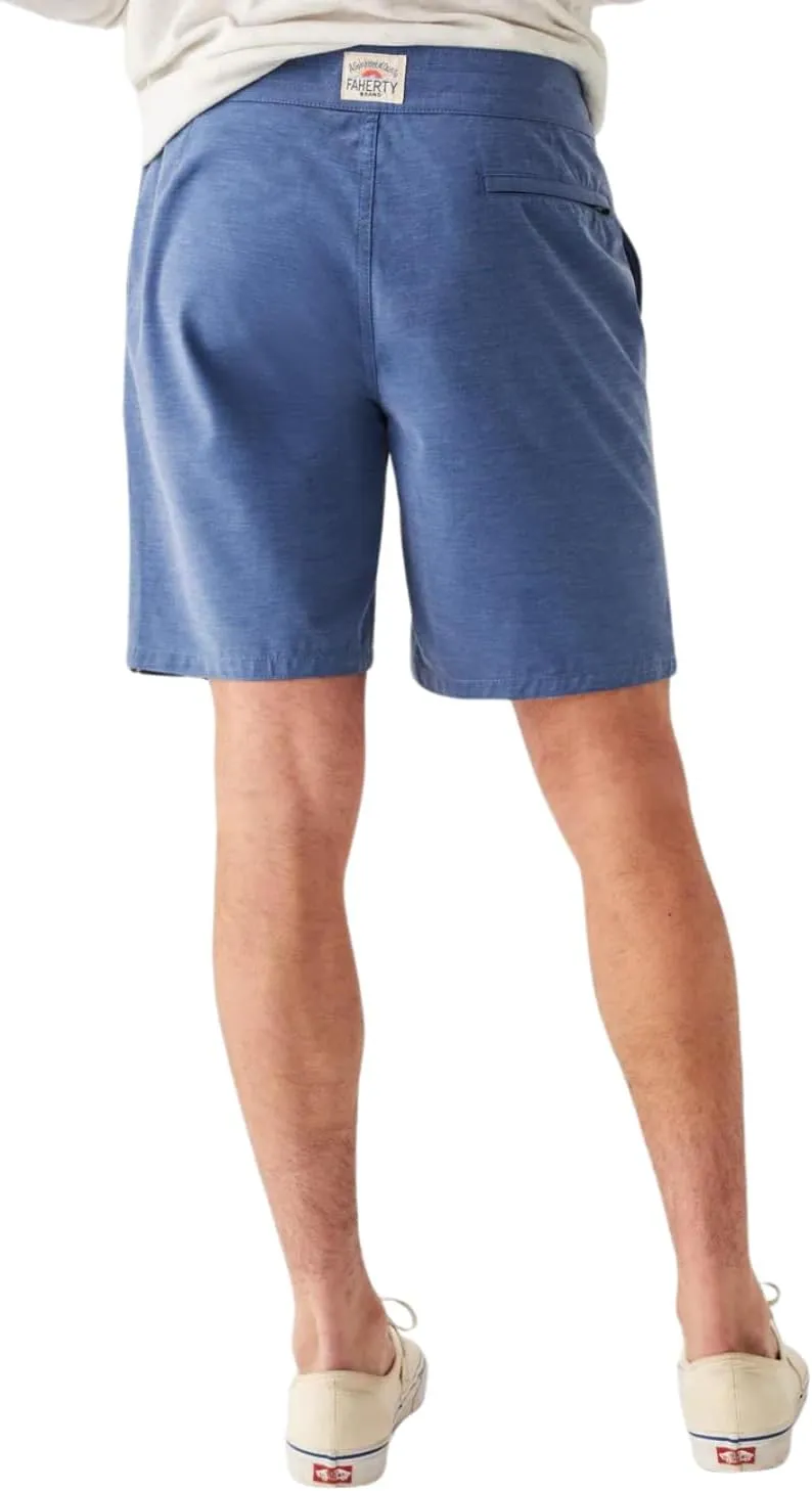 Faherty Men's Retro Surf Stripe Boardshort