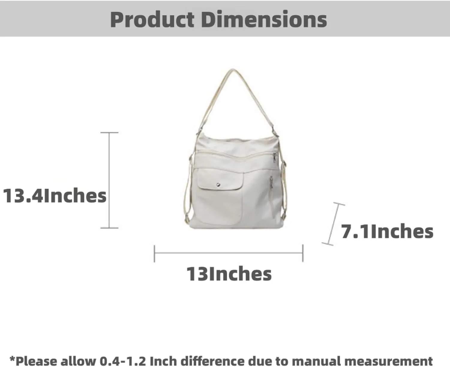 Fashionable Shoulder Bag-Chic Crossbody or Clutch,Large Capacity Casual Shoulder Hobo Handbags with Adjustable Strap