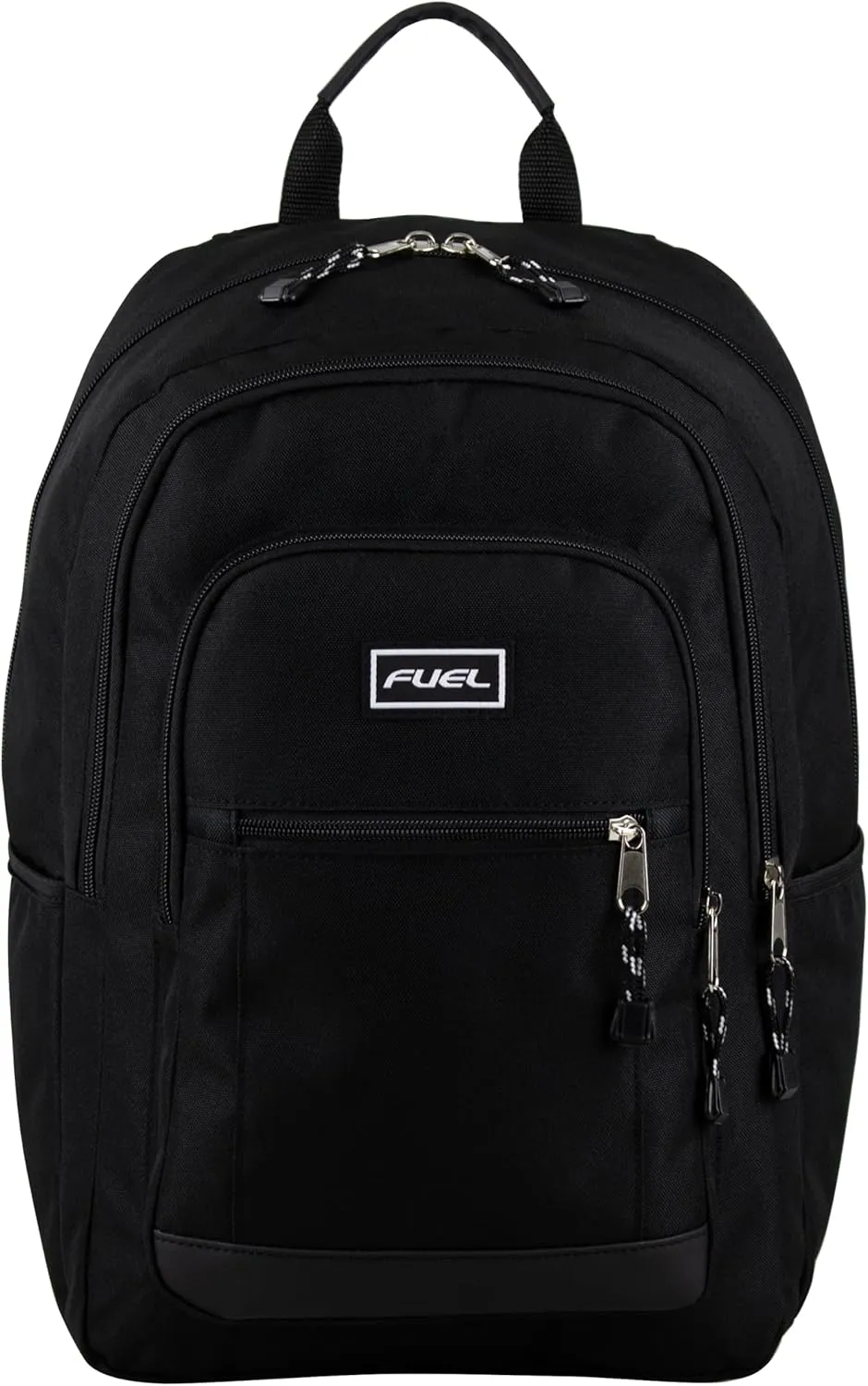 FUEL Laptop Durable Hiking Travel Commuter Carry On Casual Daypack Classic Bag Backpack, Black