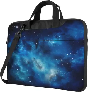 Galaxy Space Star Laptop Shoulder Bag for Women, Space Nebula Laptop Sleeve Case Durable Computer Bag