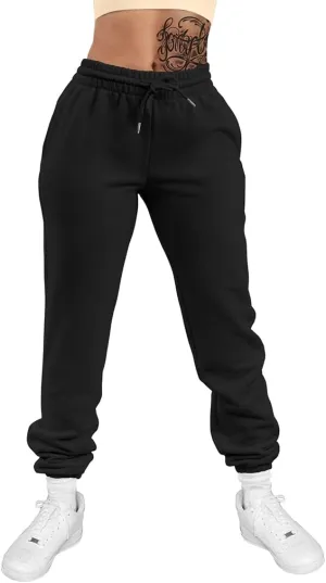 GOKATOSAU Women's Sexy Lounge Stretch Casual Jogger Drawstring Sweatpants with Pockets