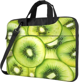 Green Fruit Summer Laptop Shoulder Bag for Women, Laptop Sleeve Case Durable Computer Bag