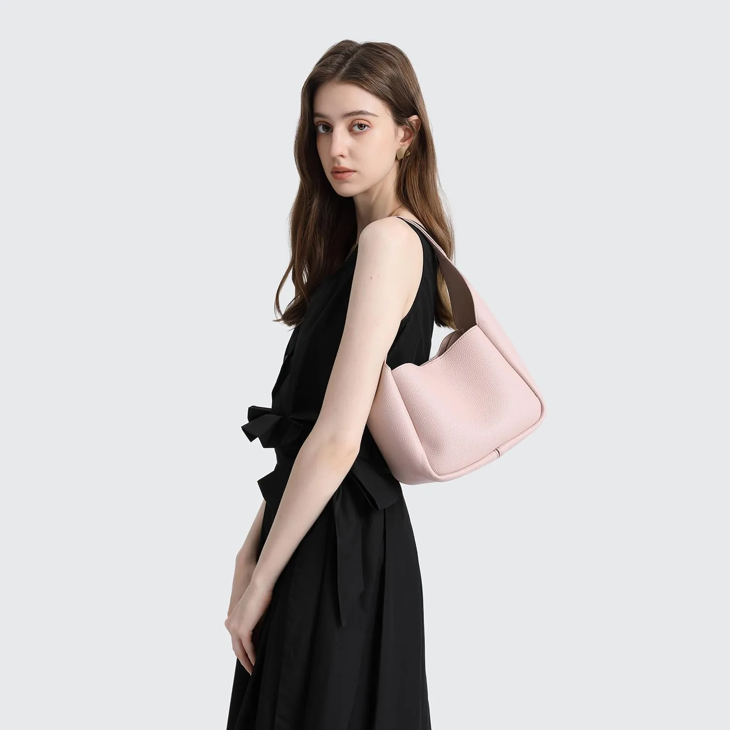 Handbag Chic Vegan Leather Tote Bag for Women Daily Carryall Magnetic Buckle Large Capacity