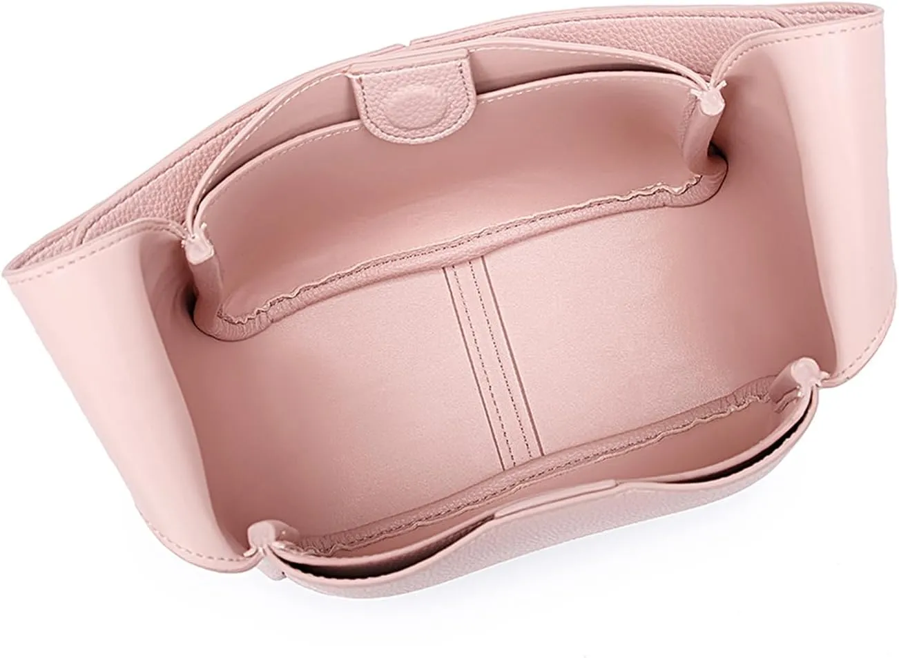 Handbag Chic Vegan Leather Tote Bag for Women Daily Carryall Magnetic Buckle Large Capacity