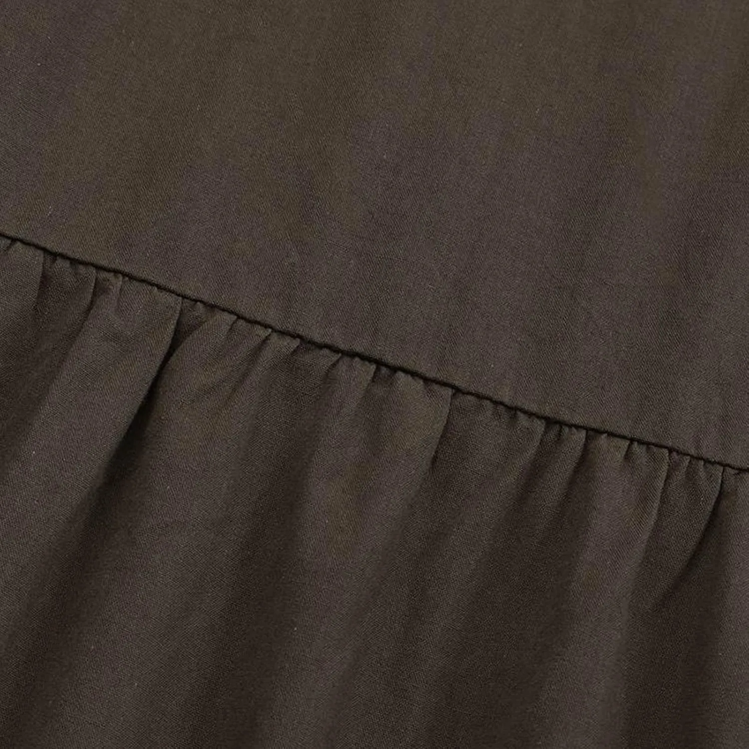 High Waisted Skirts for Women,Spring Summer Ruffled Casual Long Skirt Plain Retro Pleated Skirt Casual Flowy Skirts