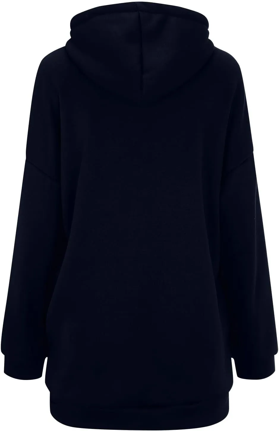 Hoodies For Women Fall Oversized Jacket Full Zip Hooded Sweatshirts Long Sleeve Tunic Comfy Coat With Pockets