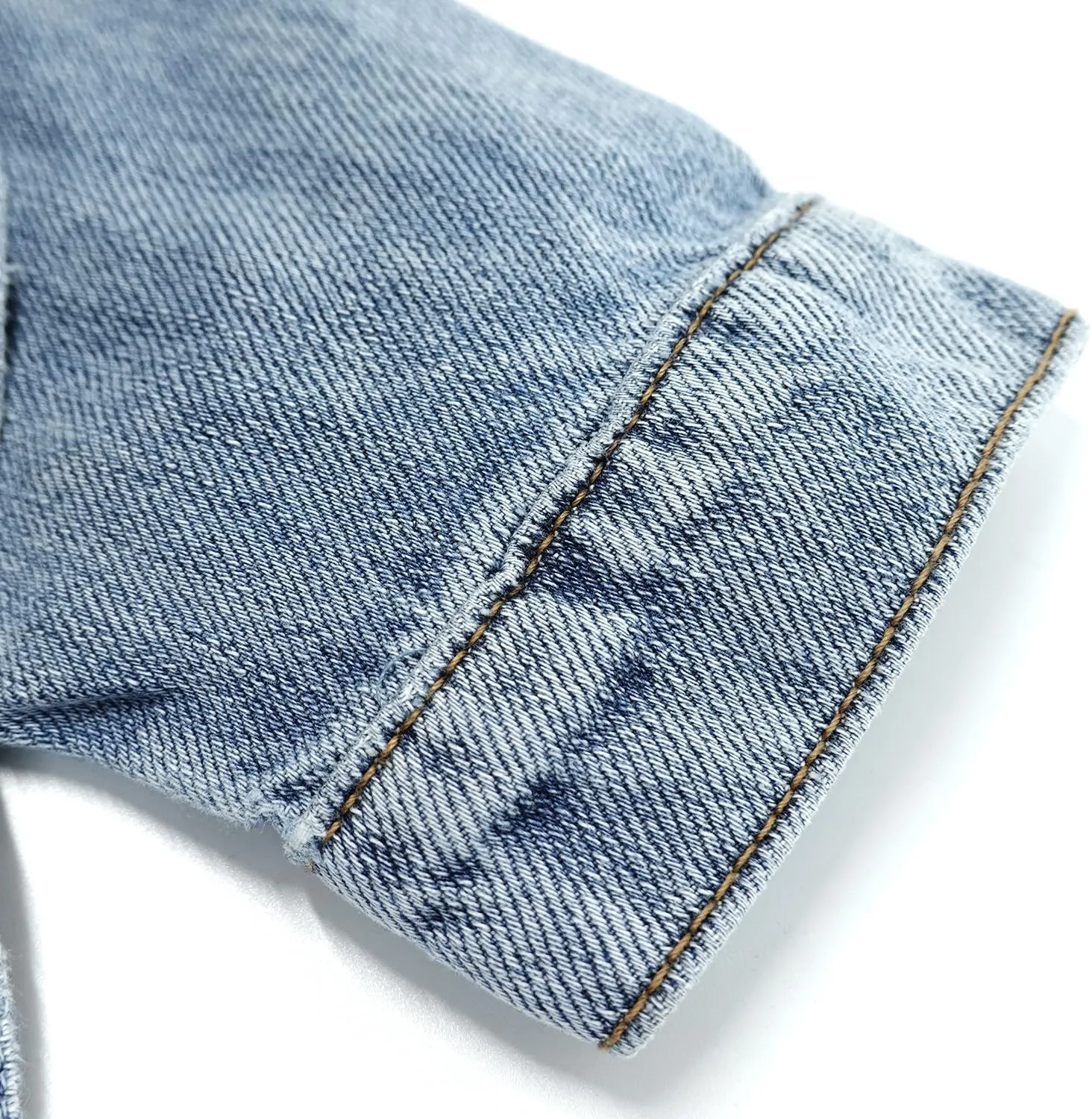 KIDSCOOL SPACE Boys Denim Jacket,Little Big Kids Simple Design Hooded Jean Coat