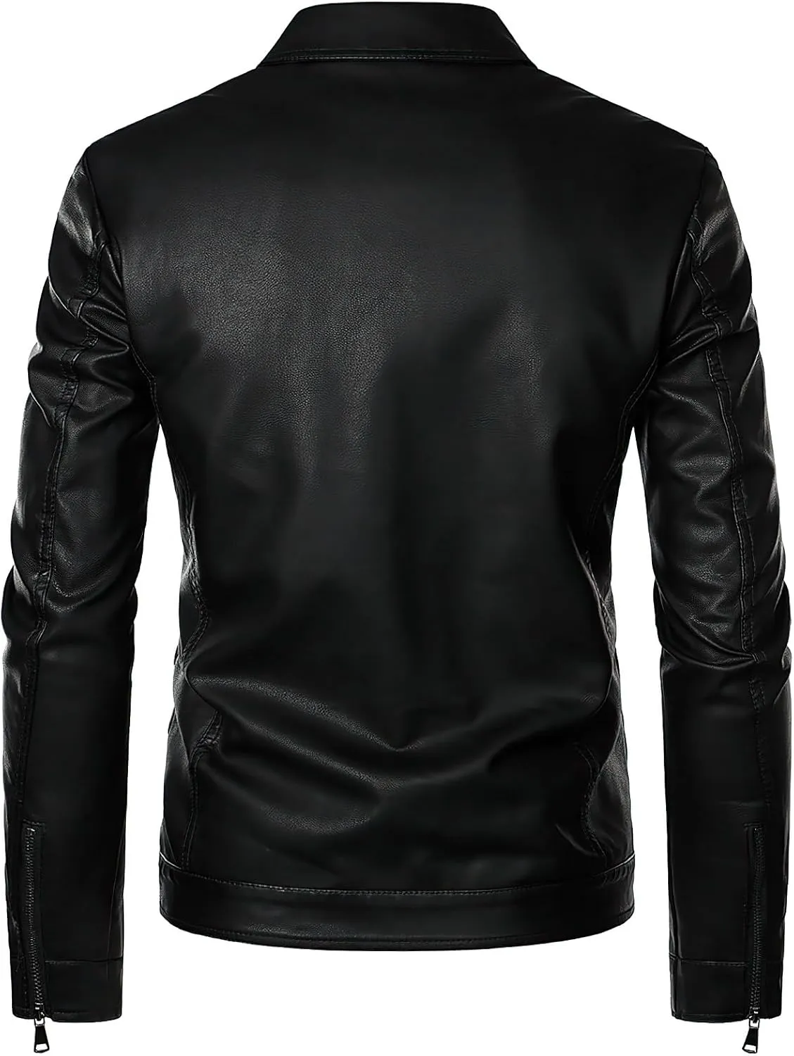 Leather Jacket Mens Motorcycle Biker Jackets